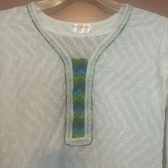 COTTON DRESS SZ MEDIUM - Picture 2 of 6